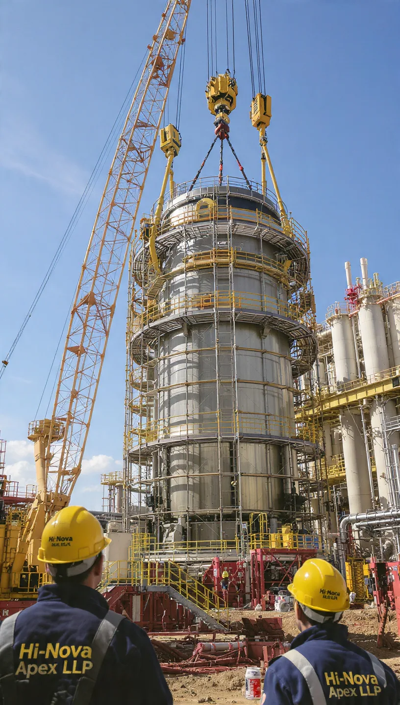 Packed Column Erection