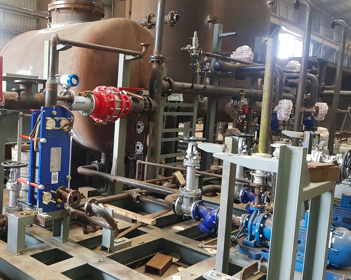 Skid Piping for Vapour Recovery