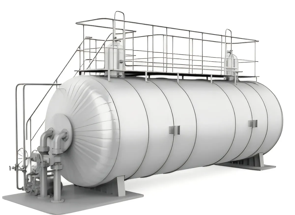 Insulated Tanks with Platform